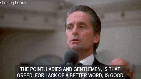 a gordon gekko meme